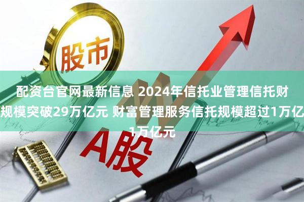 配资台官网最新信息 2024年信托业管理信托财产规模突破29万亿元 财富管理服务信托规模超过1万亿元